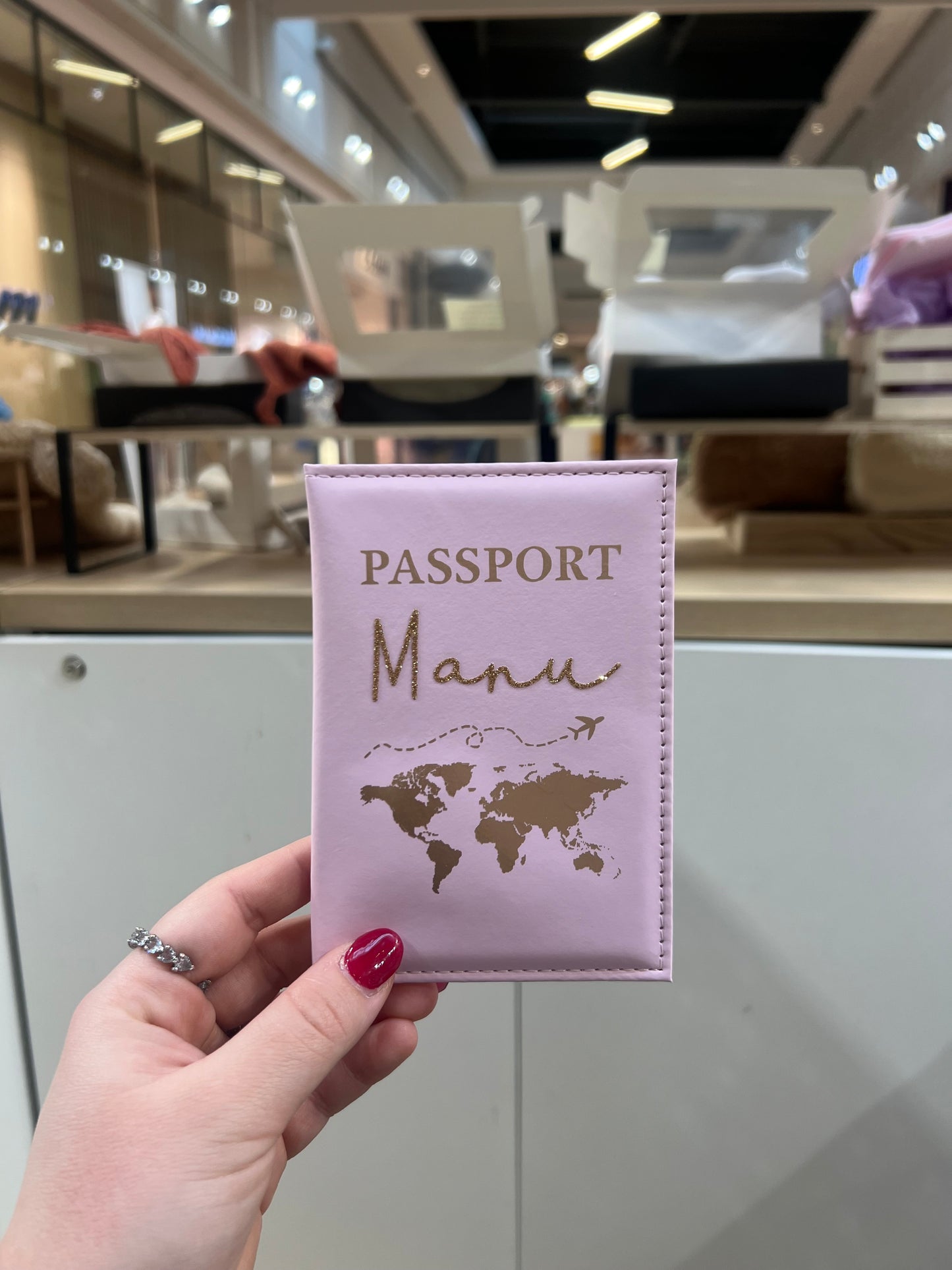 Étui passeport personnalisé