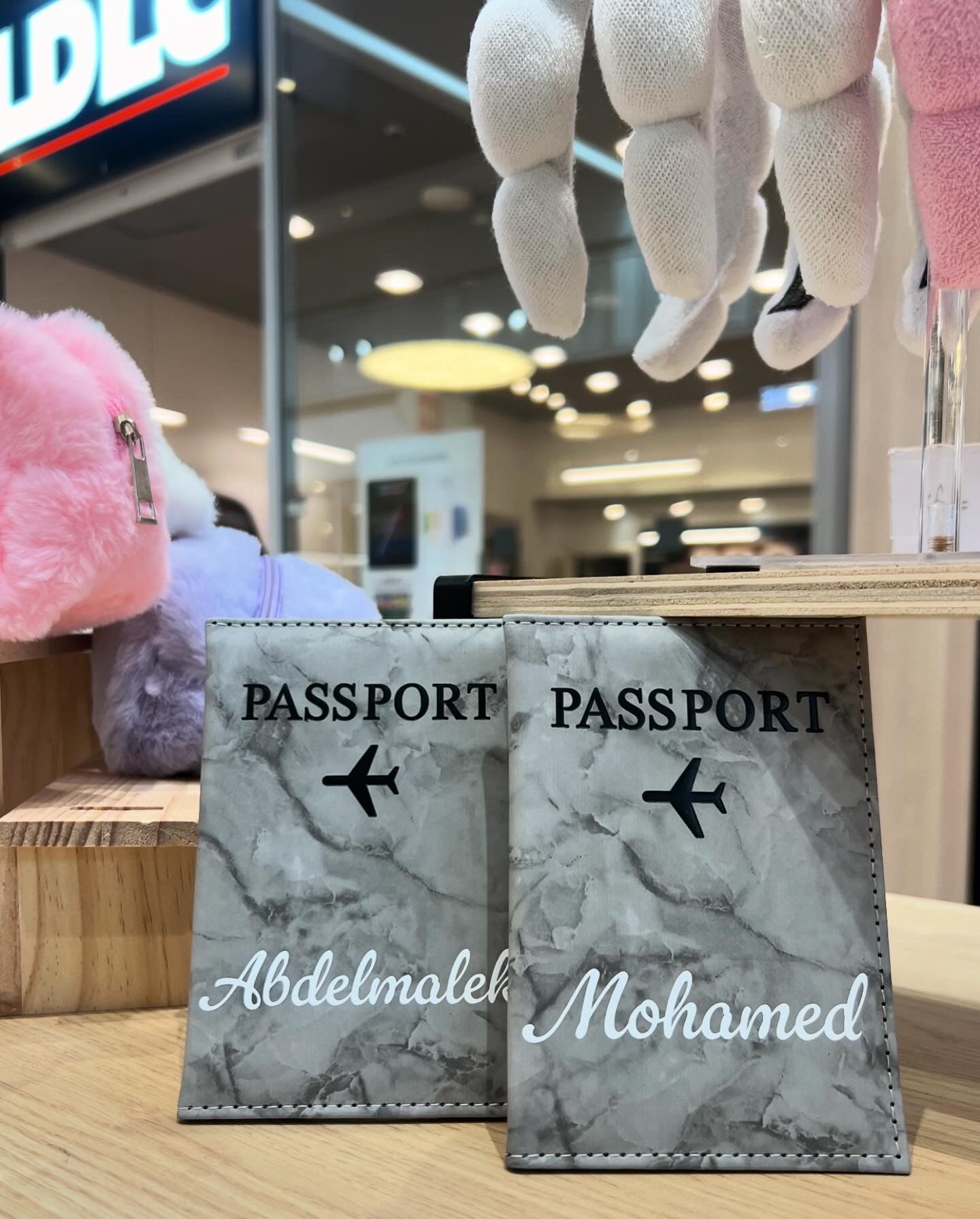 Étui passeport personnalisé