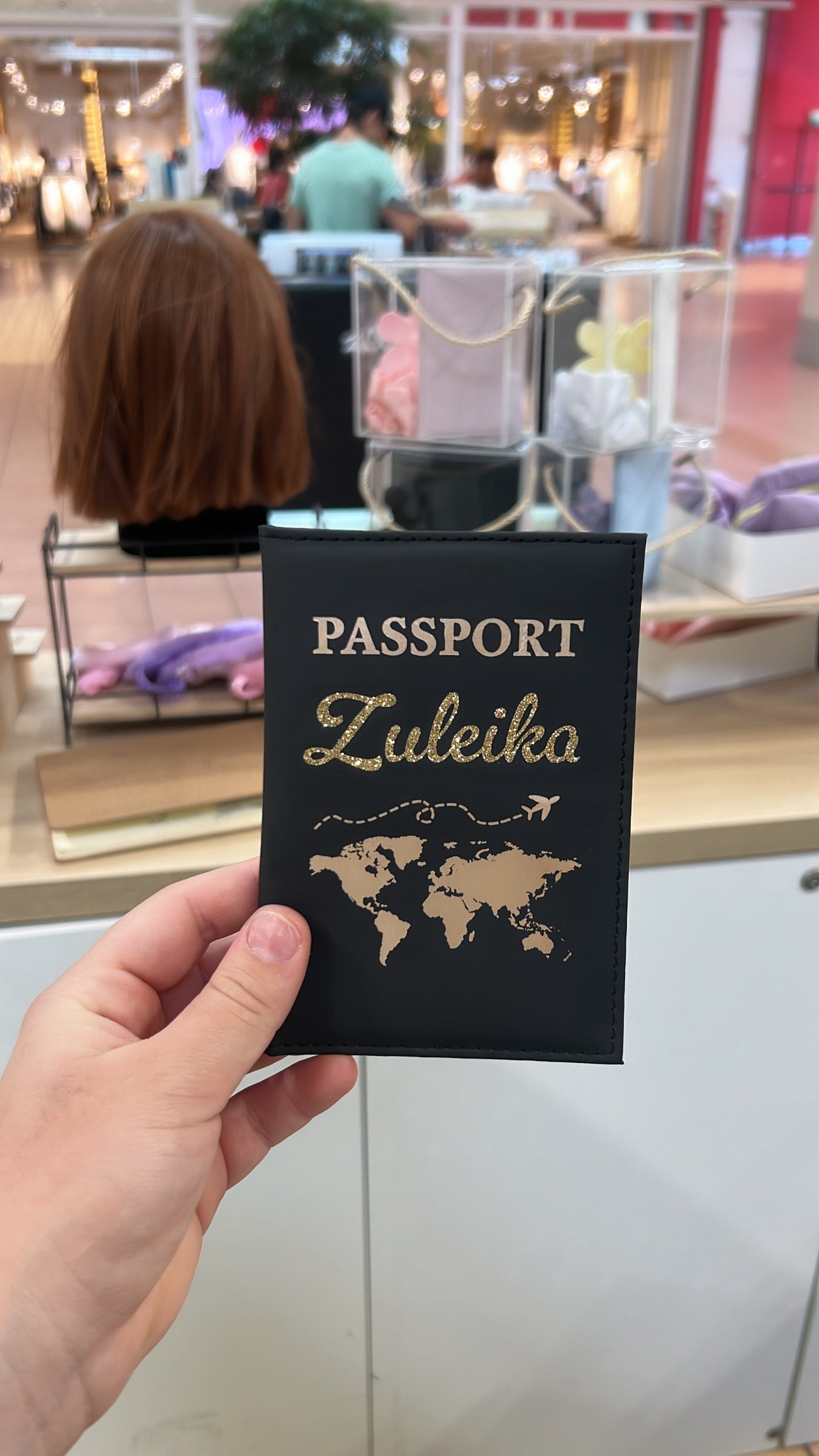 Étui passeport personnalisé