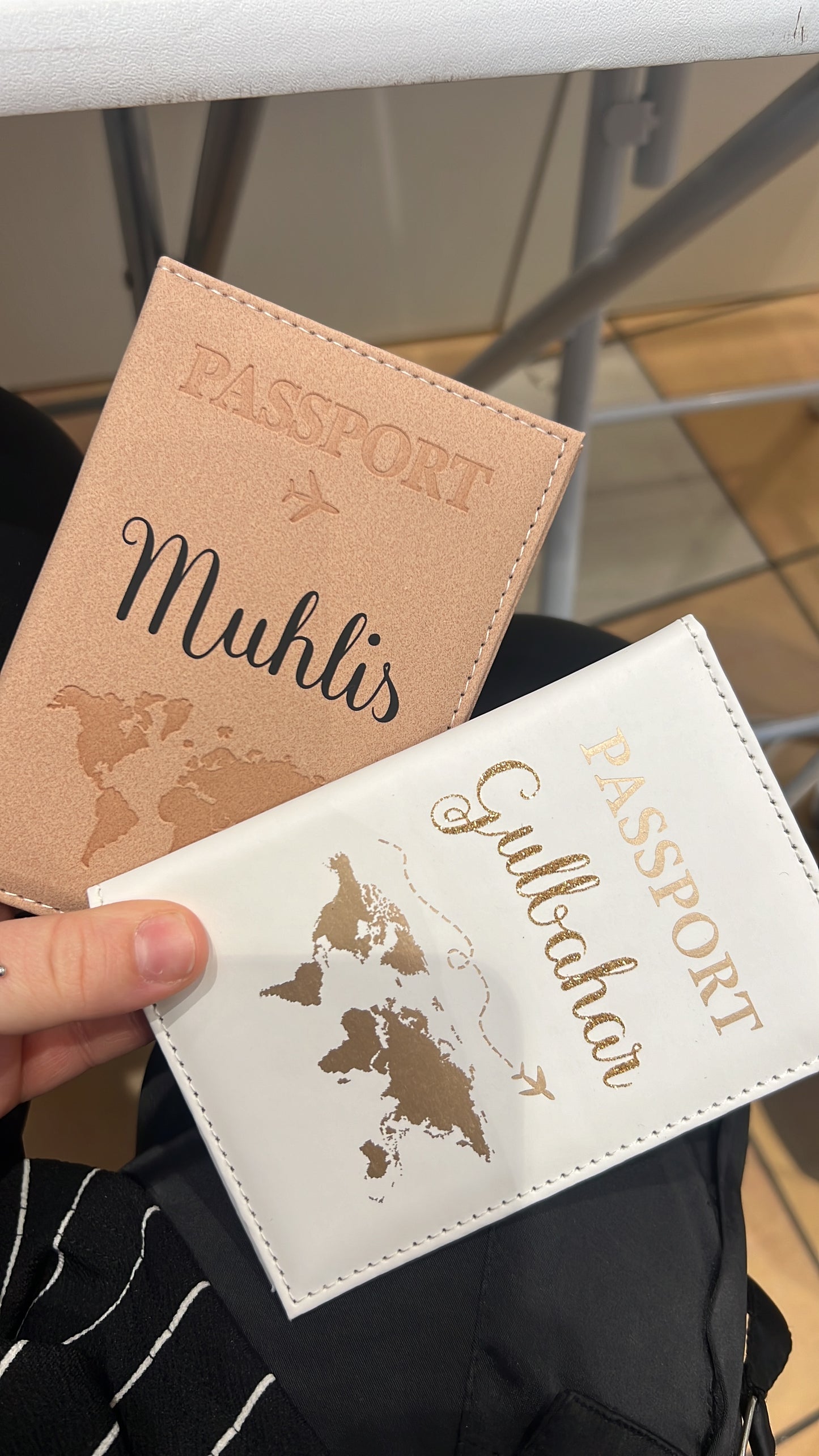 Étui passeport personnalisé