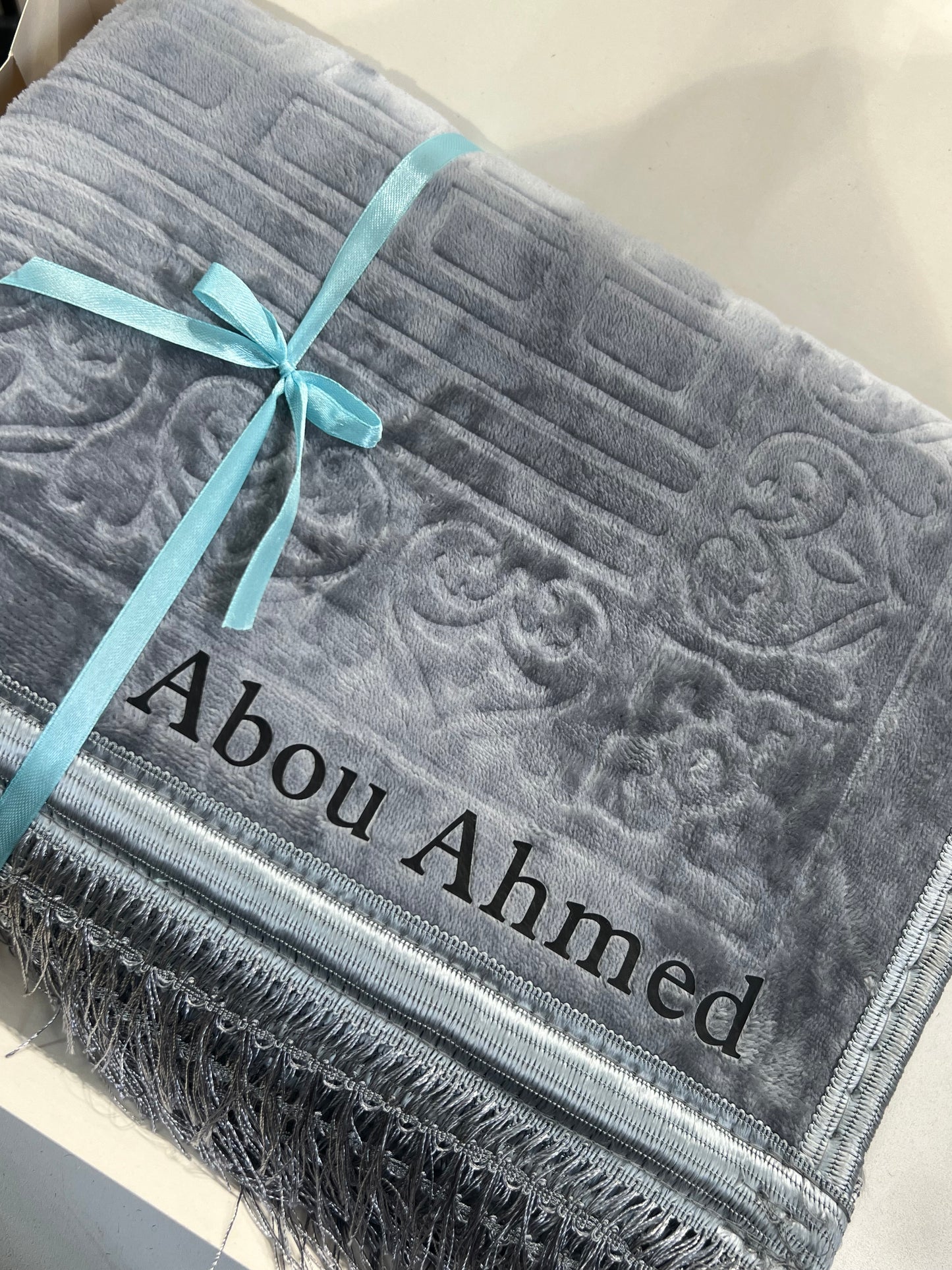 Tapis de prière personnalisée