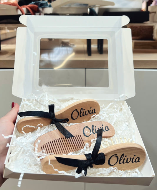 Coffret brosses bébé