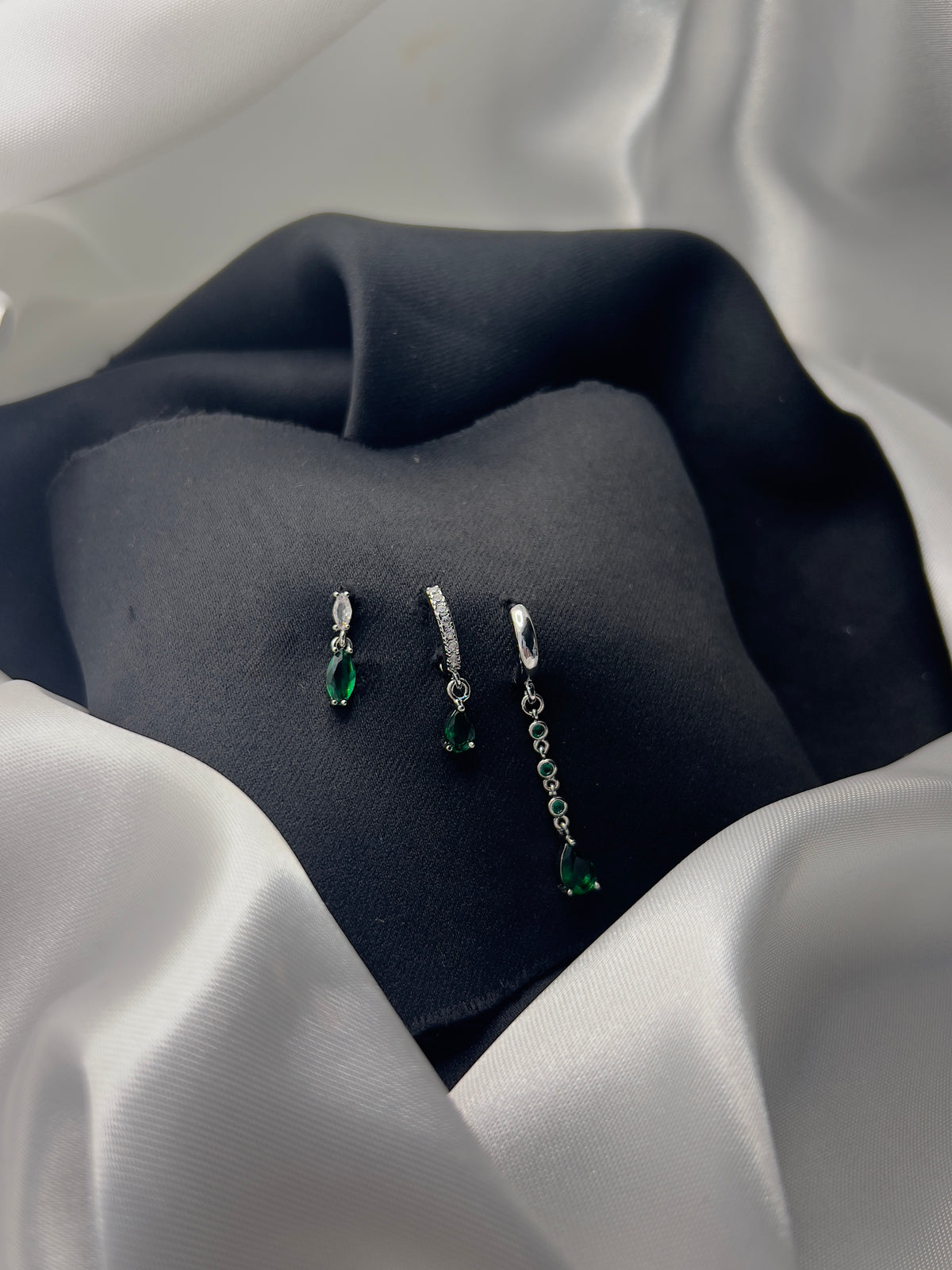 Boucles Vert Trio