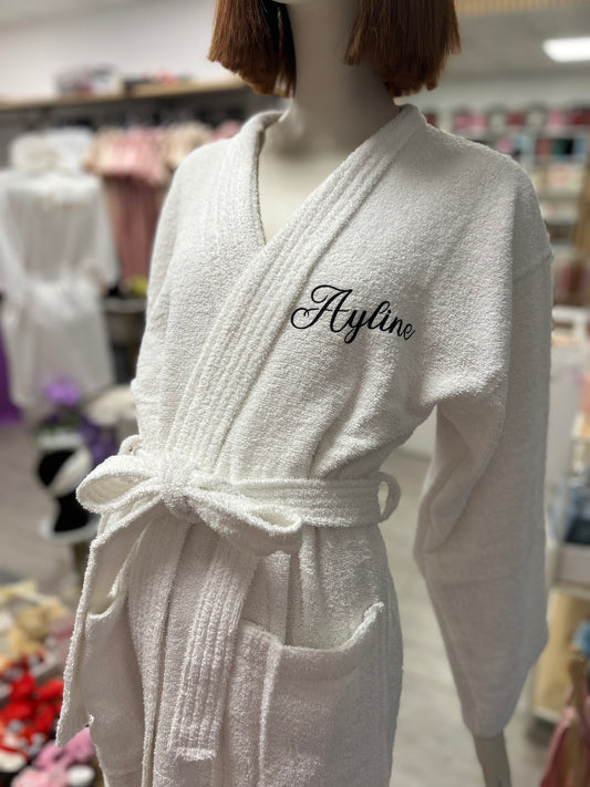 Peignoir en coton