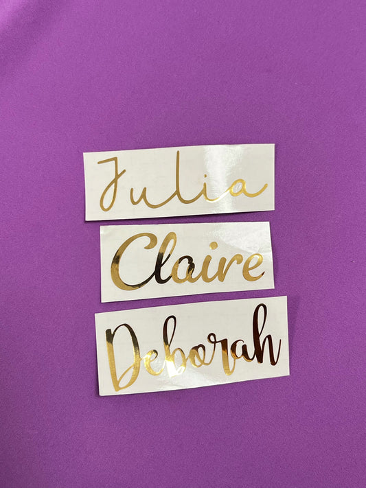 Autocollant personnalisé