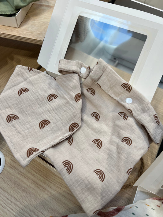 Coffret : Sacoche + Bavoir personnalisé