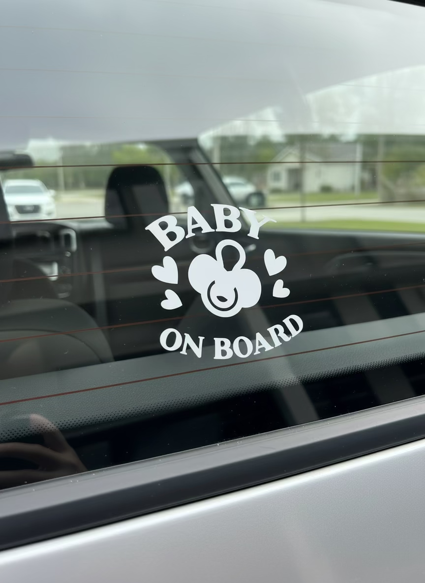 Autocollant « Baby On Board » l